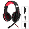 Gaming Headphone 3.5mm Game Headset Headphone for PS4 with Mic LED Light