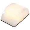 M - 001 Warm White LED Wooden Folding Mini Book Shape Light