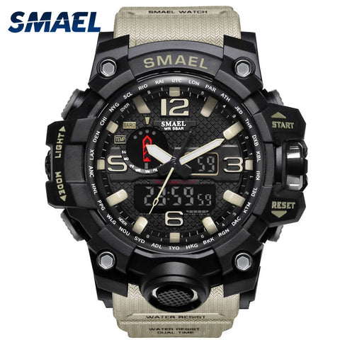 Men Military Watch 50m Waterproof Wristwatch