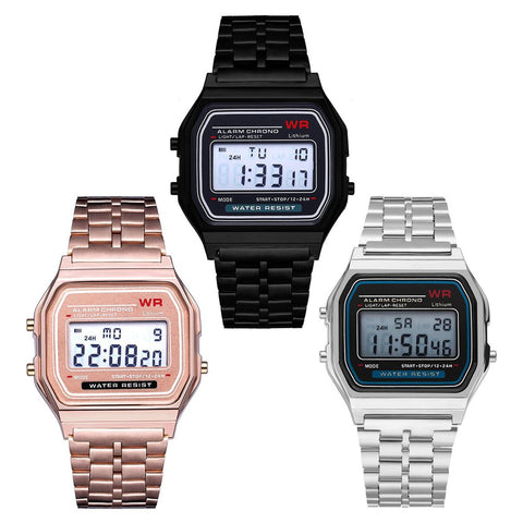 Ultra Thin Men Women's LED Digital Watch