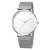 Luxury Watch Men Mesh Ultra-thin Stainless Steel Quartz Wrist Watch