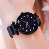 Rose Gold Starry Sky Luxury Magnetic  Watch r