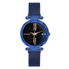 Rose Gold Starry Sky Luxury Magnetic  Watch r