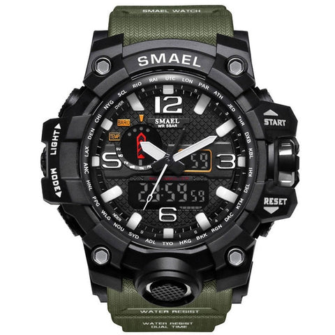 Men Military Watch 50m Waterproof Wristwatch