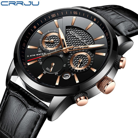 CRRJU New Fashion Men Watch