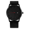 Men's Watches Fashion Leather Quartz Watch