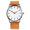 Men's Watches Fashion Leather Quartz Watch